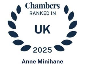 Anne Minihane Chambers UK 2025 logo 