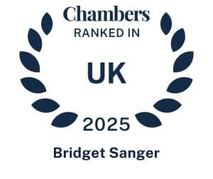 Bridget Sanger Chambers UK 2025 logo 