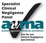 Avma personal injury specialists logo