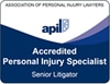 Accredited injury lawyer logo